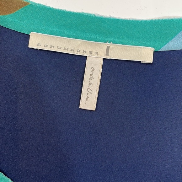 Dorothee Schumacher Top Blouse Size 2 US Small 4 100% Silk - Picture 6 of 15